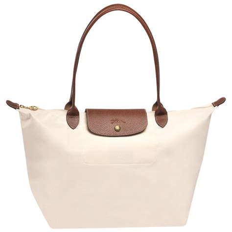 longchamp tas beige l